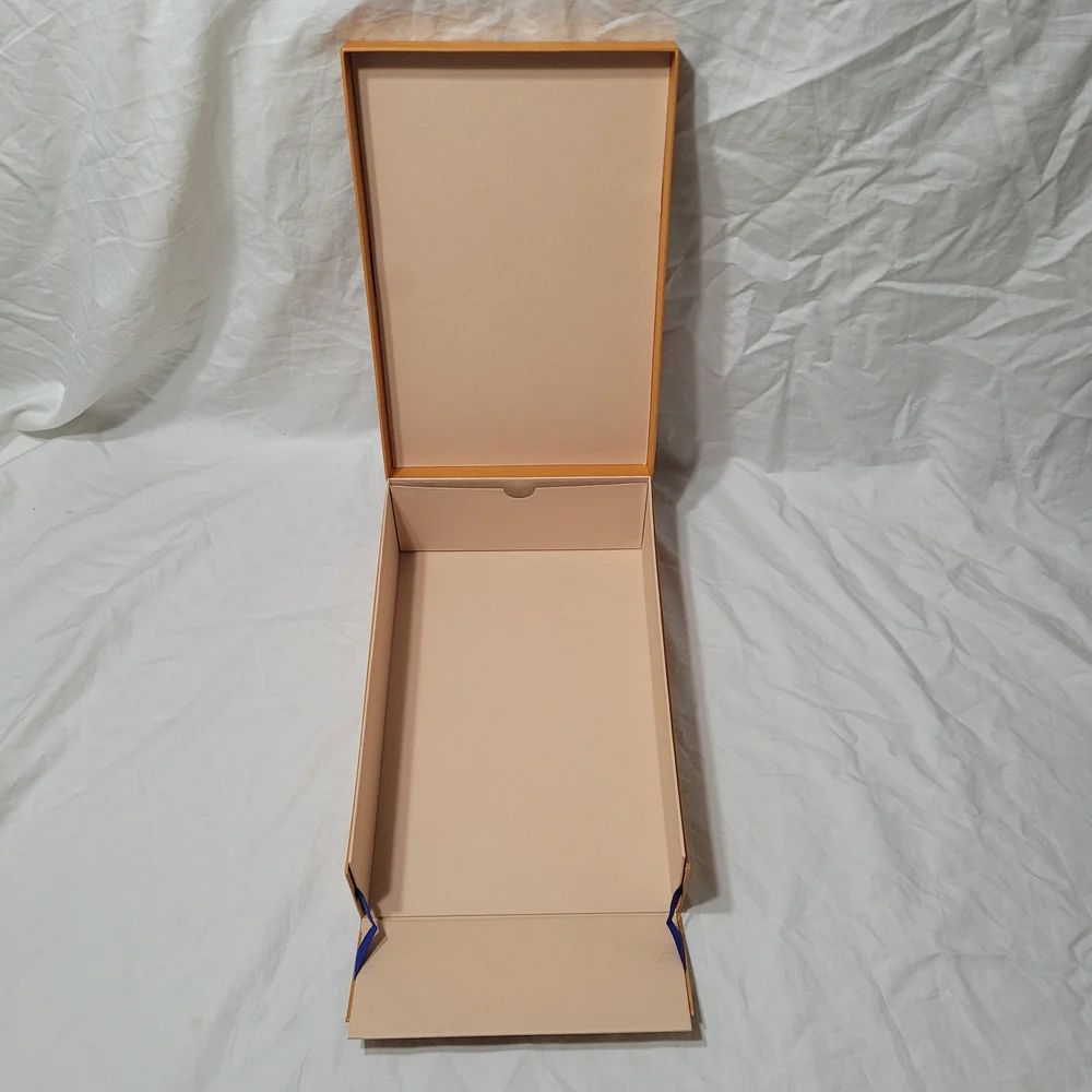 Louis Vuitton Gift Box Logo Empty Decorative Storage Organizer 12.5 x 8 x 3.75in